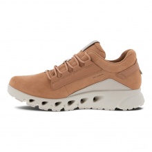 ECCO Sneaker Multi Vent Low GTX Nubuck Leather Brown Women